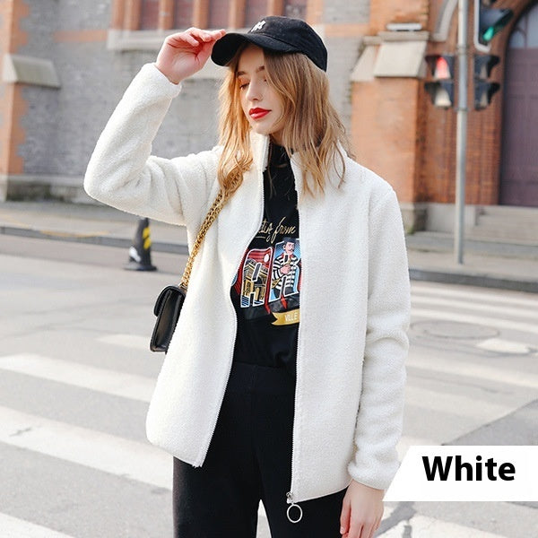 Women’s Regular Fit Jacket Zip-Through Closure