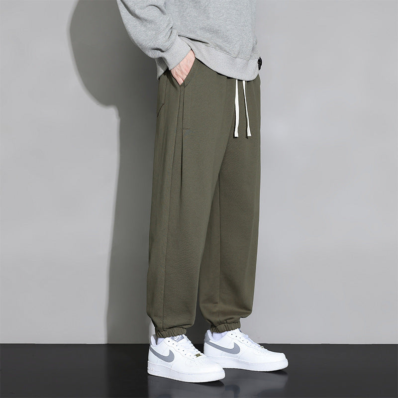 Men’s Relaxed Sweatpants Elastic Waist Sports Use