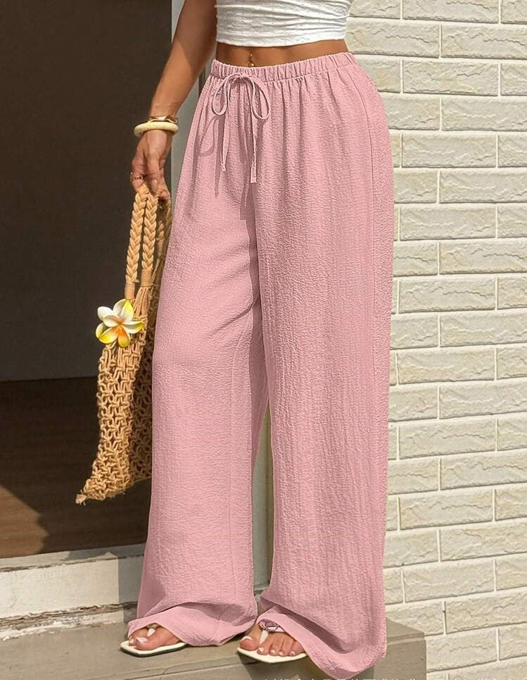 Women’s Loose-fit Wide-leg Low-waist Pants