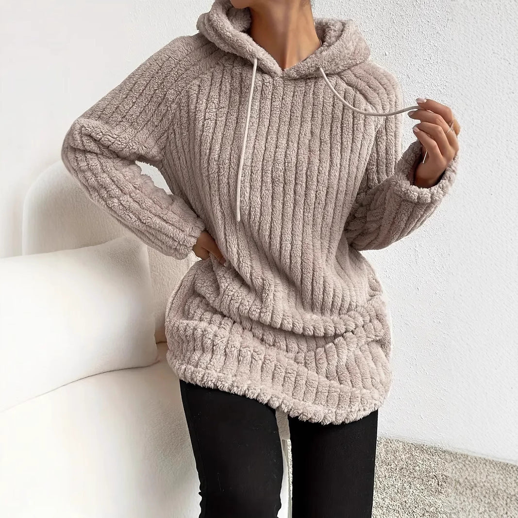 Women’s Regular Fit Pullover Hoodie Hooded Drawstring
