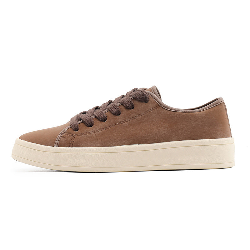 Men’s Low-Top Sneakers Lace-Up Vulcanized Sole