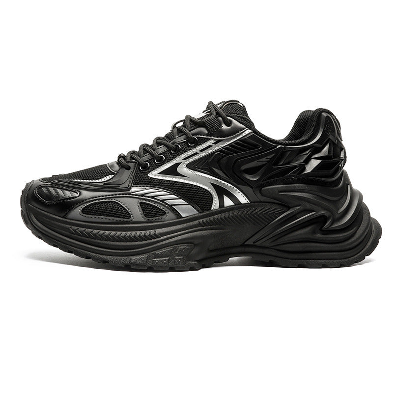Men’s Low-Top Sneakers Lace-Up Traction Outsole