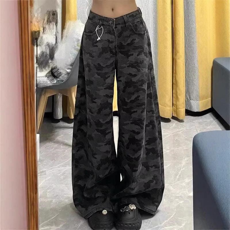Unisex Straight-Leg Pants Wide Leg Fit