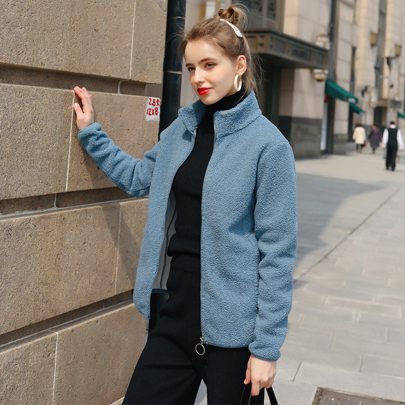 Women’s Regular Fit Jacket Zip-Through Closure