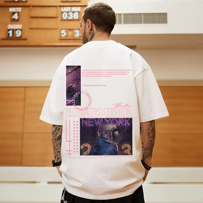 Unisex Regular Fit T-Shirt Graphic Back Print
