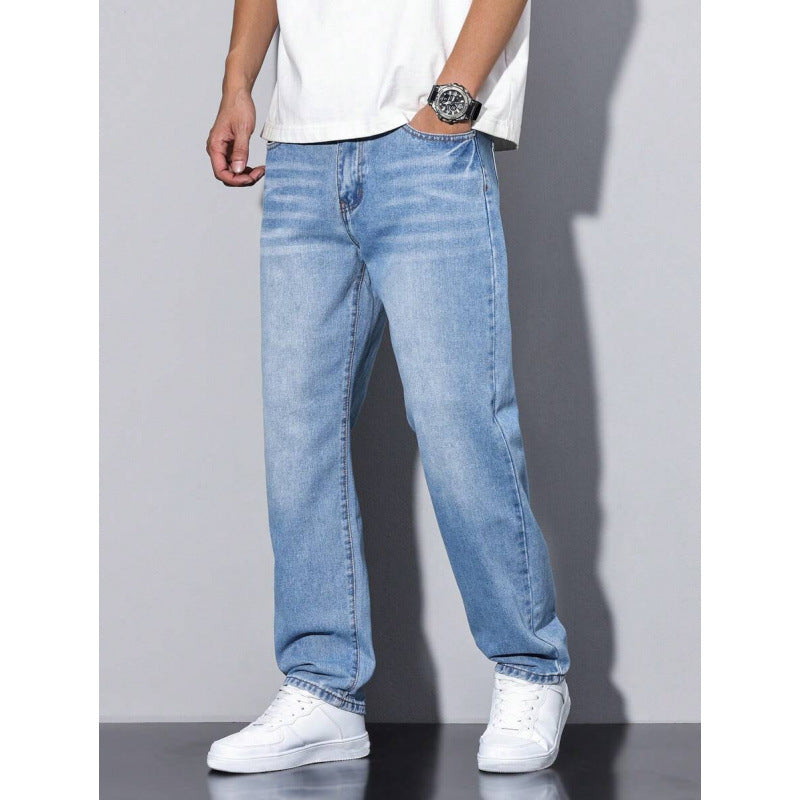 Men’s Straight-Leg Pants Wool Lining