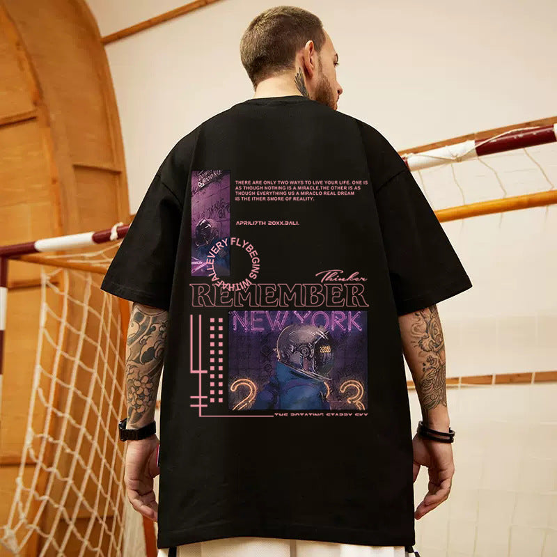 Unisex Regular Fit T-Shirt Graphic Back Print
