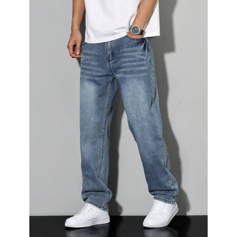 Men’s Straight-Leg Pants Wool Lining