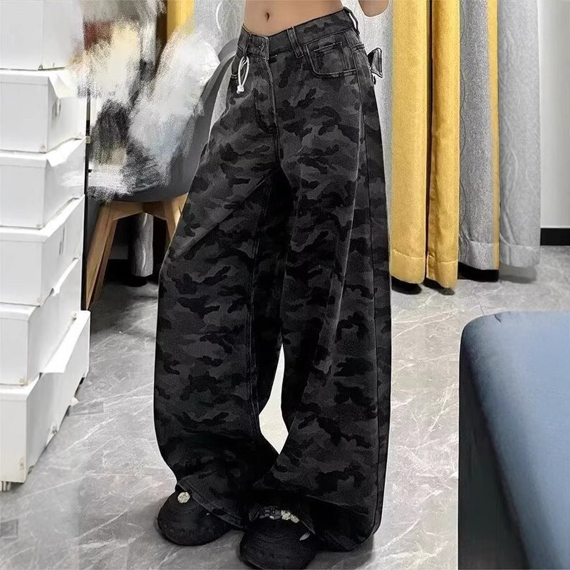 Unisex Straight-Leg Pants Wide Leg Fit