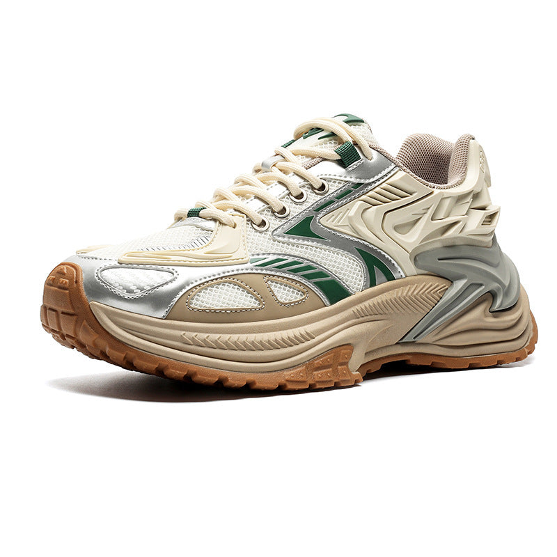Men’s Low-Top Sneakers Lace-Up Traction Outsole