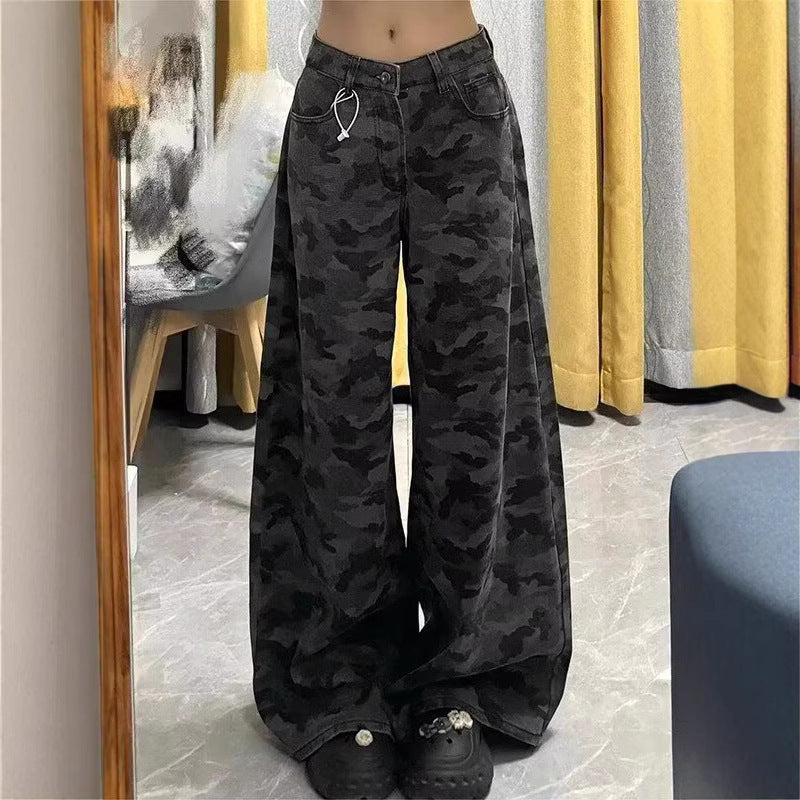 Unisex Straight-Leg Pants Wide Leg Fit
