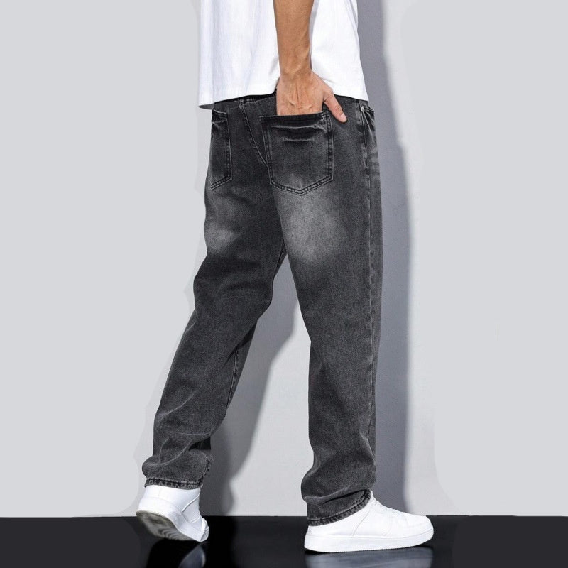 Men’s Straight-Leg Pants Wool Lining