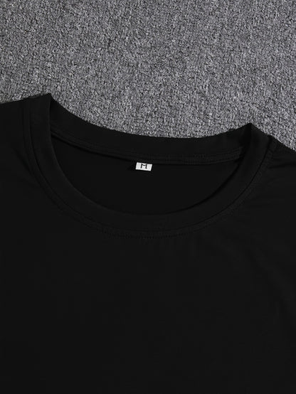 Men’s Loose T-Shirt Graphic Print Back