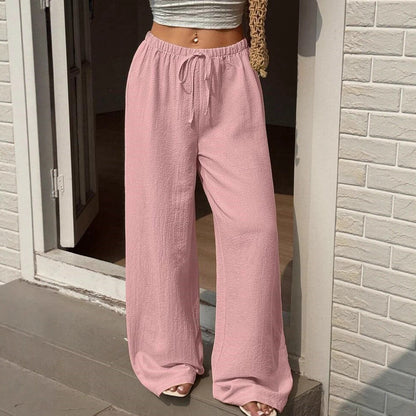 Women’s Loose-fit Wide-leg Low-waist Pants