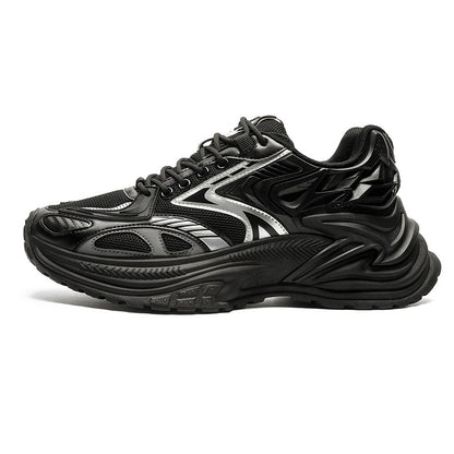 Men’s Low-Top Sneakers Lace-Up Traction Outsole