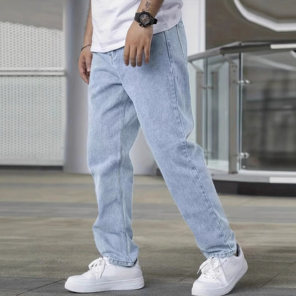 Men’s Straight-Leg Pants Zip Placket