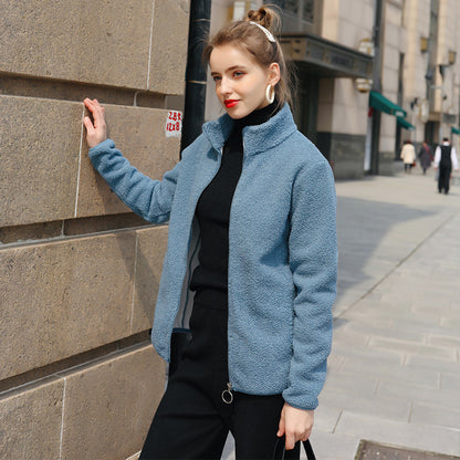 Women’s Regular Fit Jacket Zip-Through Closure