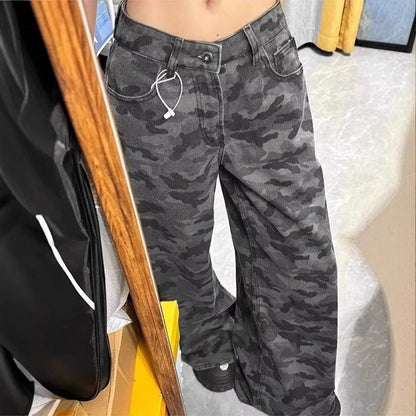 Unisex Straight-Leg Pants Wide Leg Fit