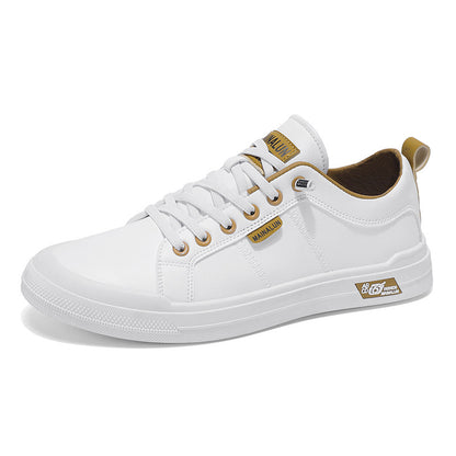 Men’s Low-Top Sneakers Lace-Up Front Lace Closure