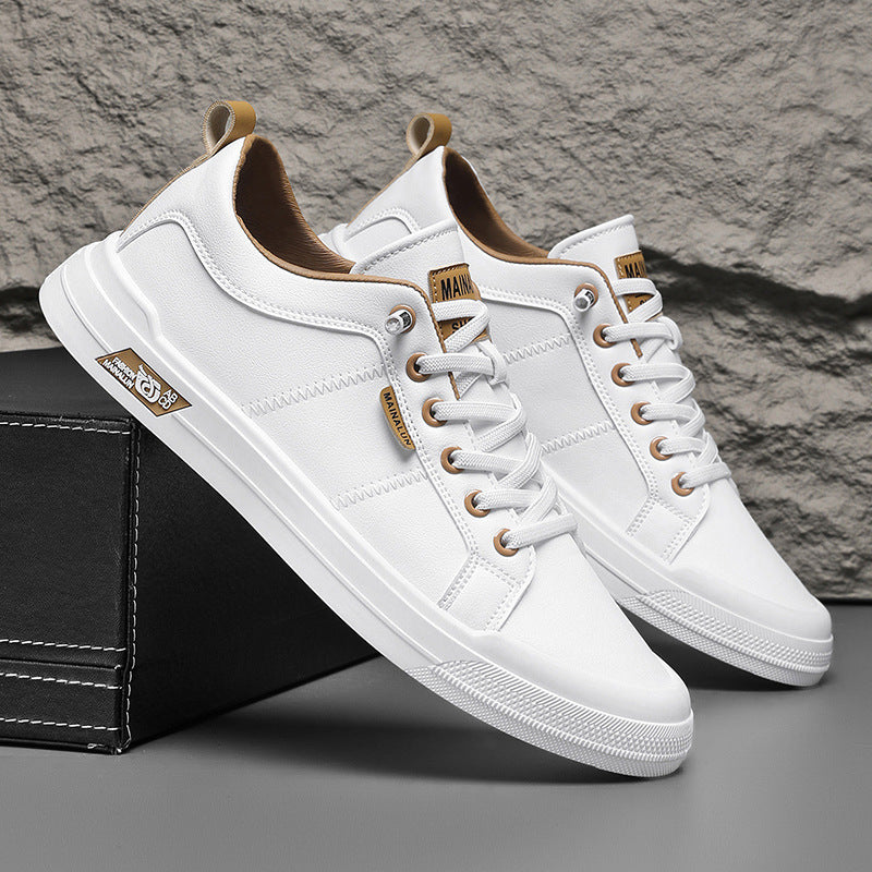 Men’s Low-Top Sneakers Lace-Up Front Lace Closure