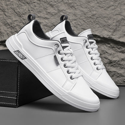 Men’s Low-Top Sneakers Lace-Up Front Lace Closure