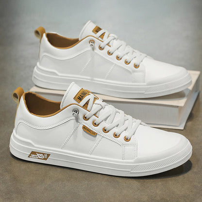 Men’s Low-Top Sneakers Lace-Up Front Lace Closure