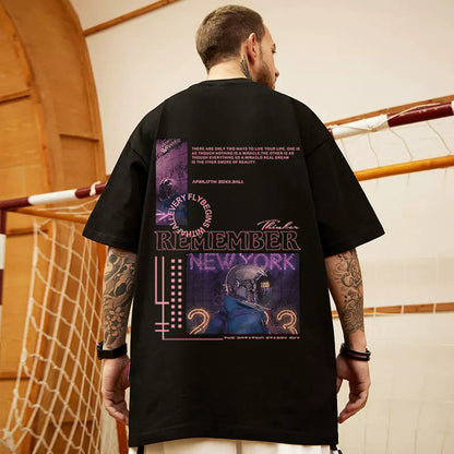 Unisex Regular Fit T-Shirt Graphic Back Print