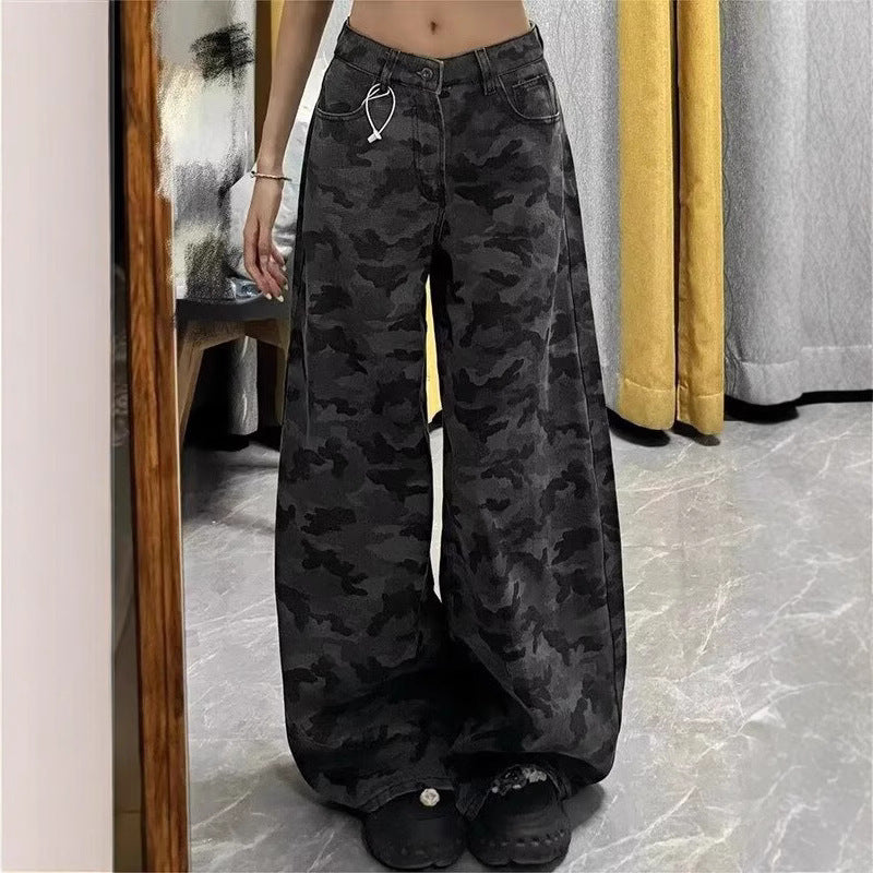 Unisex Straight-Leg Pants Wide Leg Fit